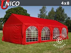 Marquee UNICO 4x8 m, Red