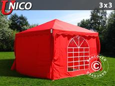 Marquee UNICO 3x3 m, Red